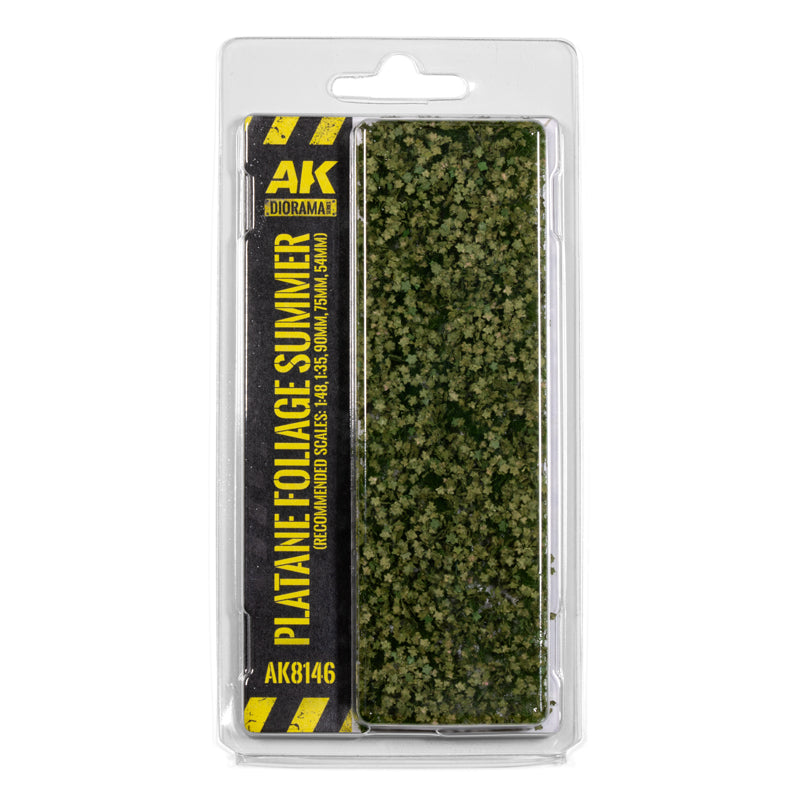 AK Interactive Diorama Series Plantane Foliage Summer For Mini Wargmaing - AK8146