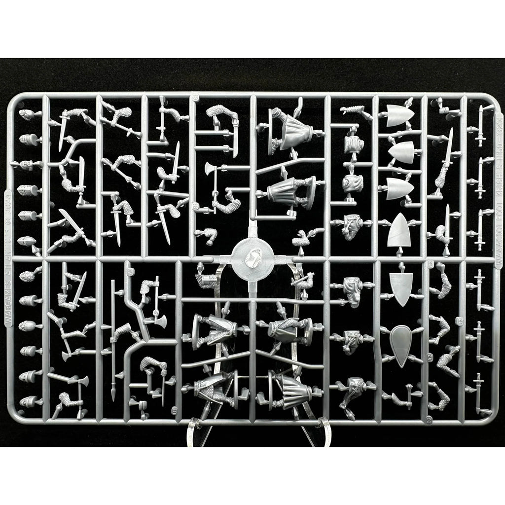 Wargames Atlantic The Barons' War 28mm Foot Knights (1150 - 1320) - WAAAC001