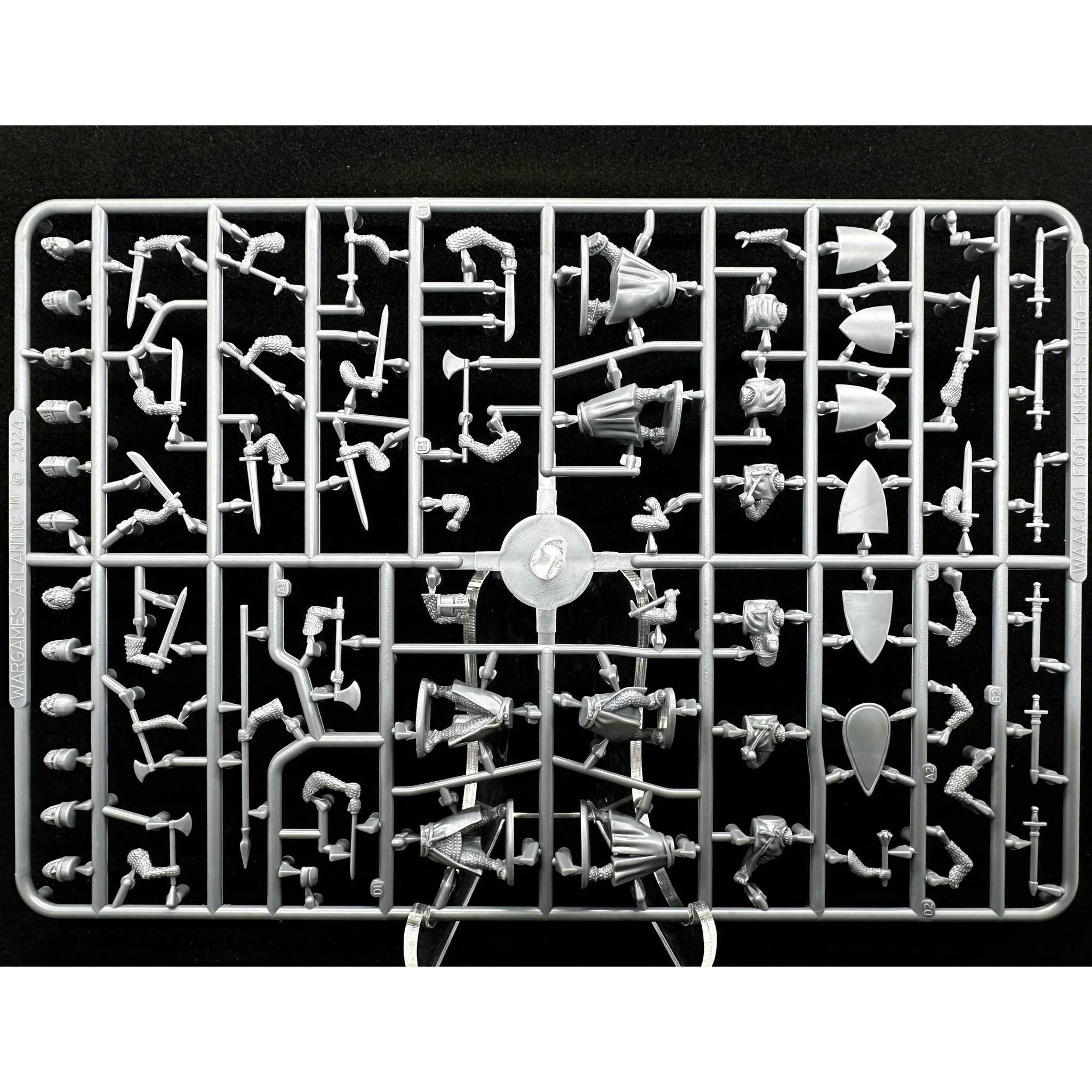Wargames Atlantic The Barons' War 28mm Foot Knights (1150 - 1320) - WAAAC001