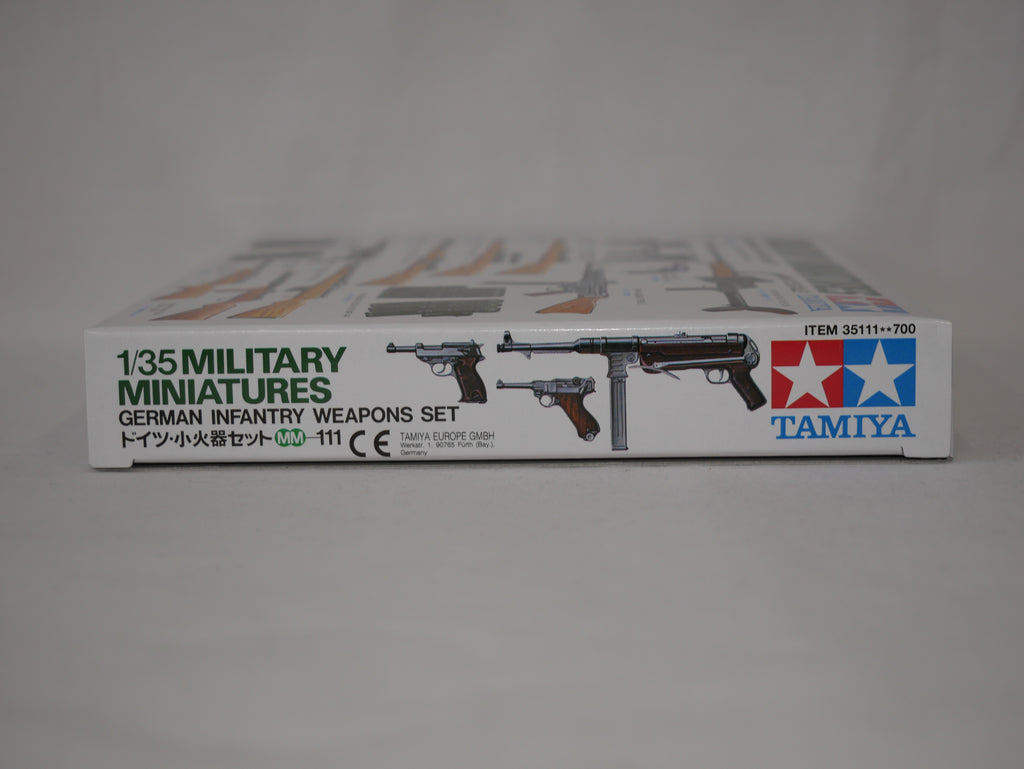 Tamiya Military Miniatures 1:35 Scale WWII German Infantry Weapons Set - 35111