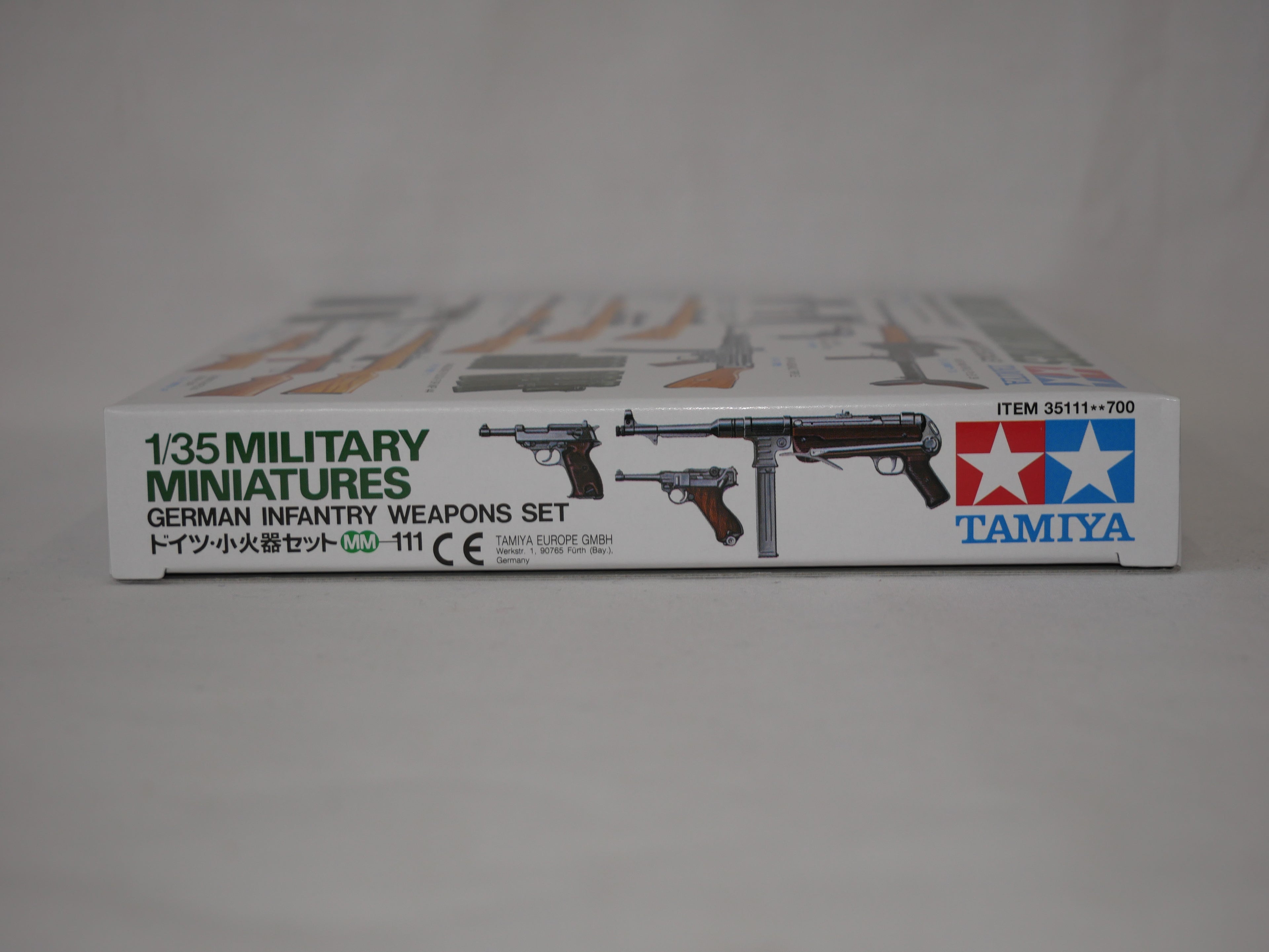 Tamiya Military Miniatures 1:35 Scale WWII German Infantry Weapons Set - 35111