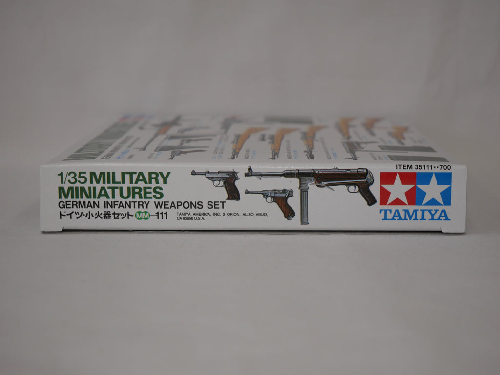 Tamiya Military Miniatures 1:35 Scale WWII German Infantry Weapons Set - 35111