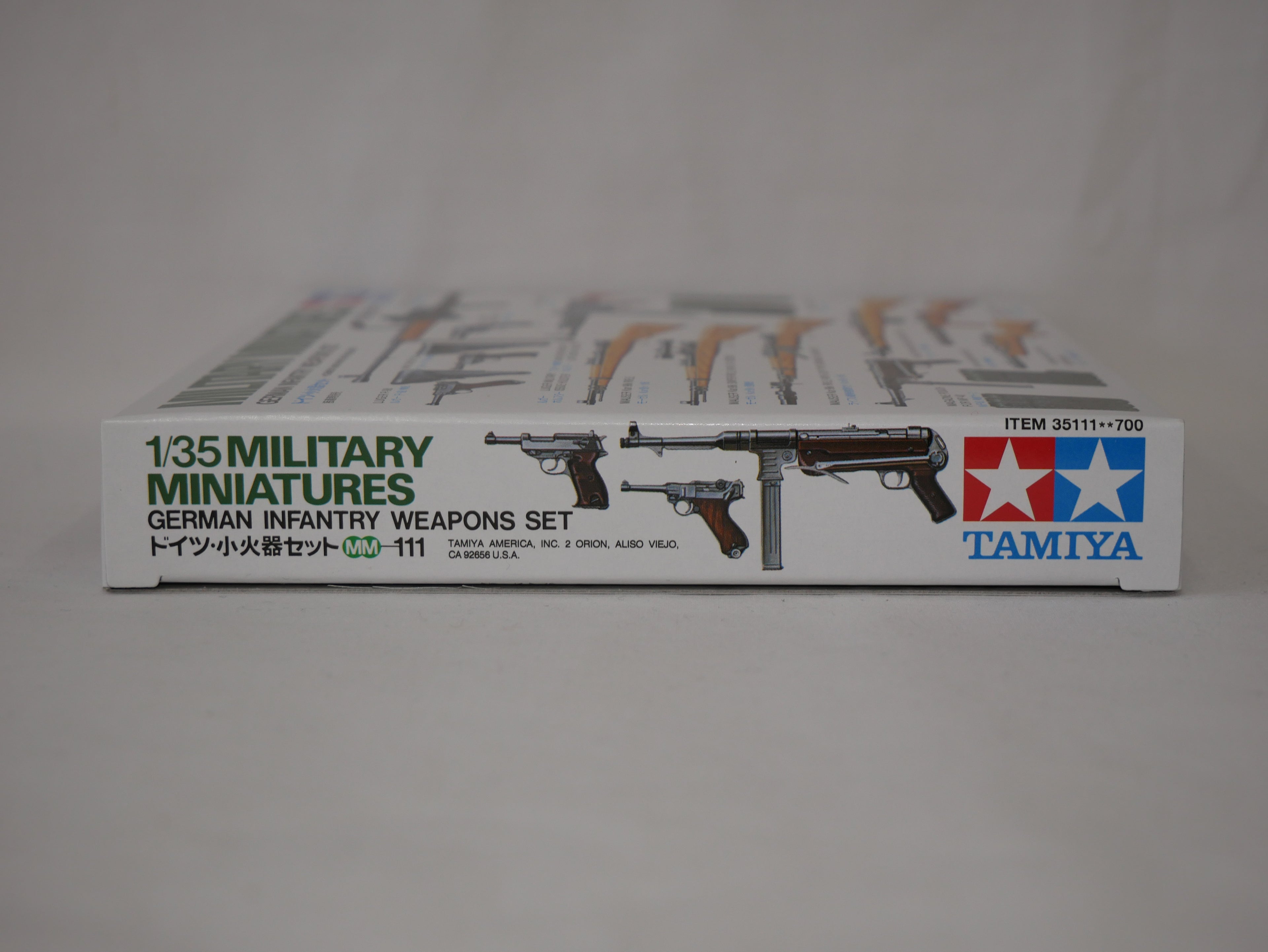 Tamiya Military Miniatures 1:35 Scale WWII German Infantry Weapons Set - 35111