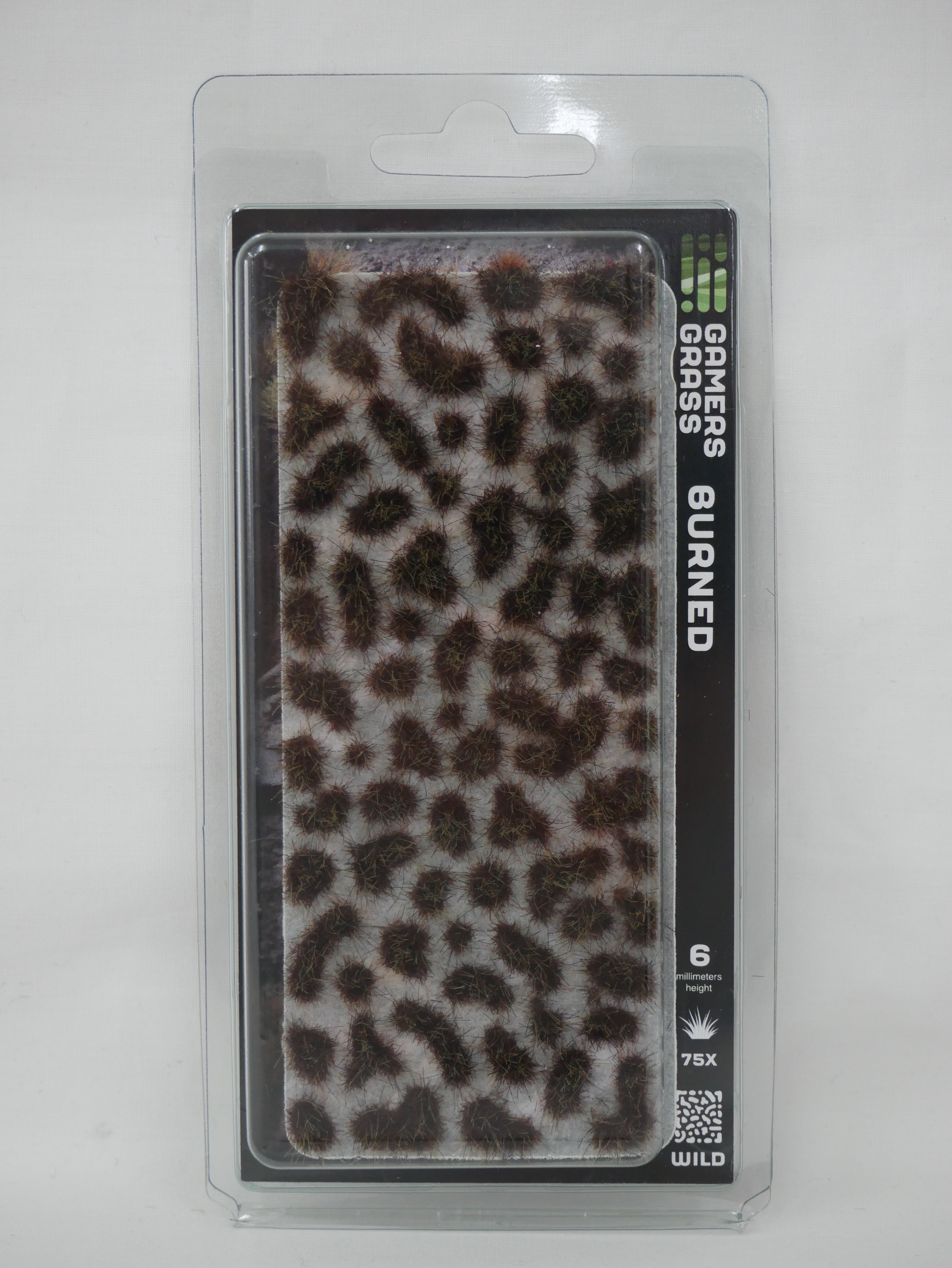 Gamers Grass Wild Burned 6mm Tufts For Wargaming Mini Bases 75 Per Pack - GG6-BUR