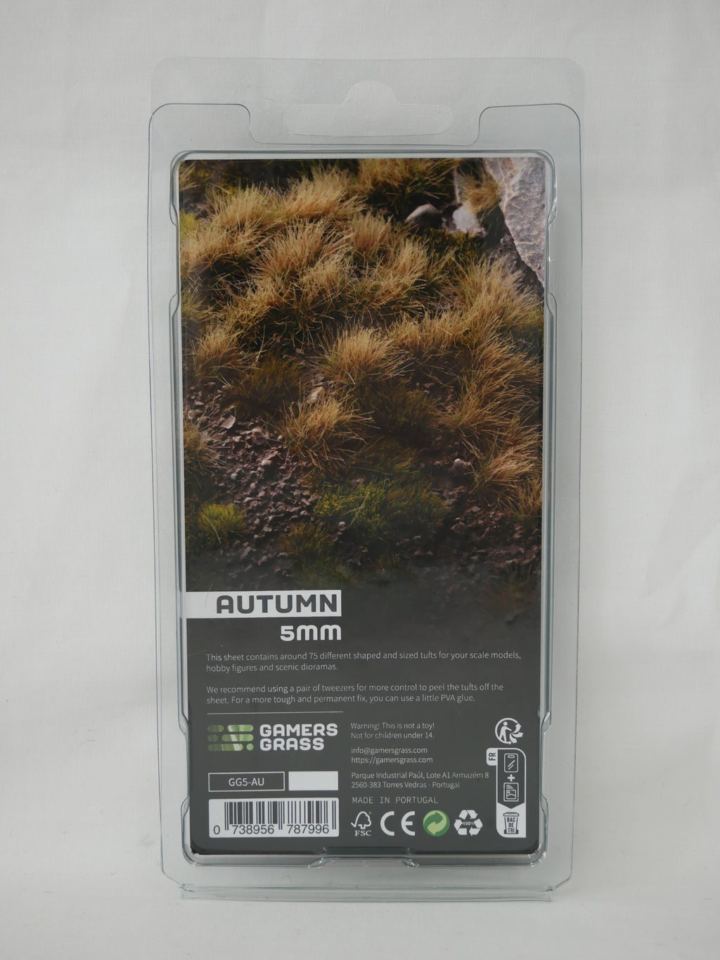 Gamers Grass Wild Autumn 5mm Tufts For Wargaming Mini Bases (75) Per Pack - GG5-AU