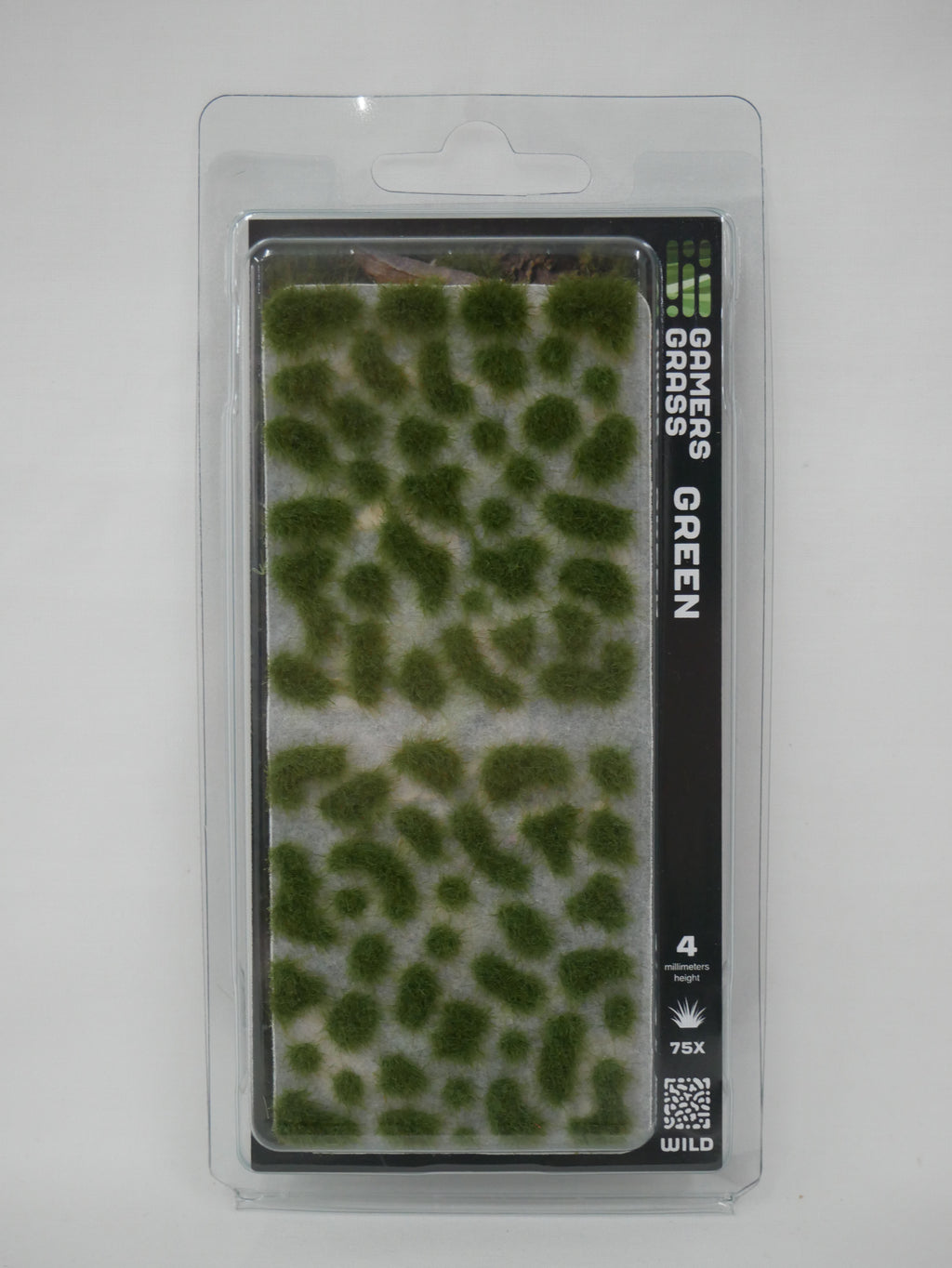 Gamers Grass Wild Green 4mm Tufts For Wargaming Mini Bases (75) Per Pack - GG4-G