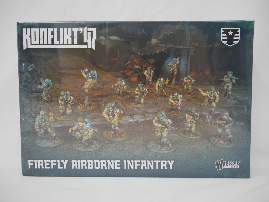 Warlord Games Konflikt 47 1:56 Scale US Firefly Airborne Infantry - 452010404