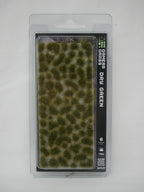 Gamers Grass Dry Green 6mm Tufts For Wargaming Mini Bases 75 Per Pack GG6-DG