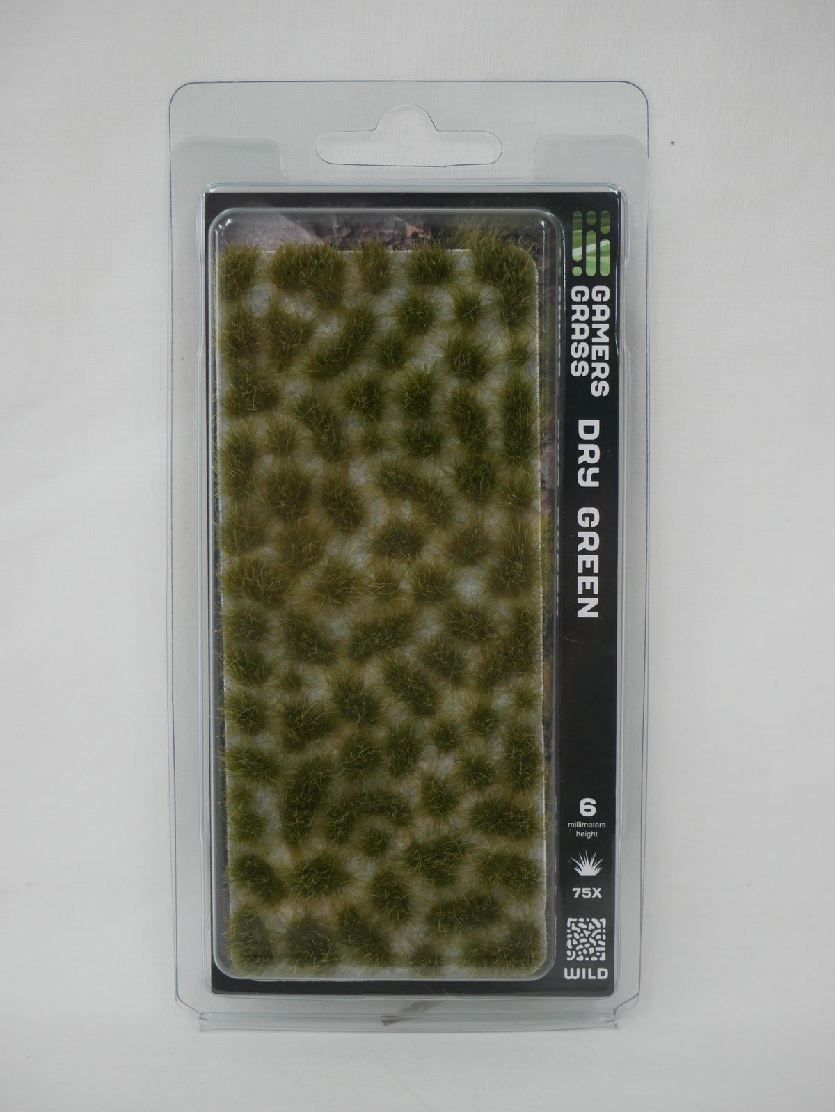 Gamers Grass Dry Green 6mm Tufts For Wargaming Mini Bases 75 Per Pack GG6-DG