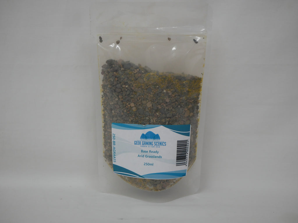 Geek Gaming Scenics Terrain Base Ready Arid Grasslands Miniature - 250-BR-AGRAASS