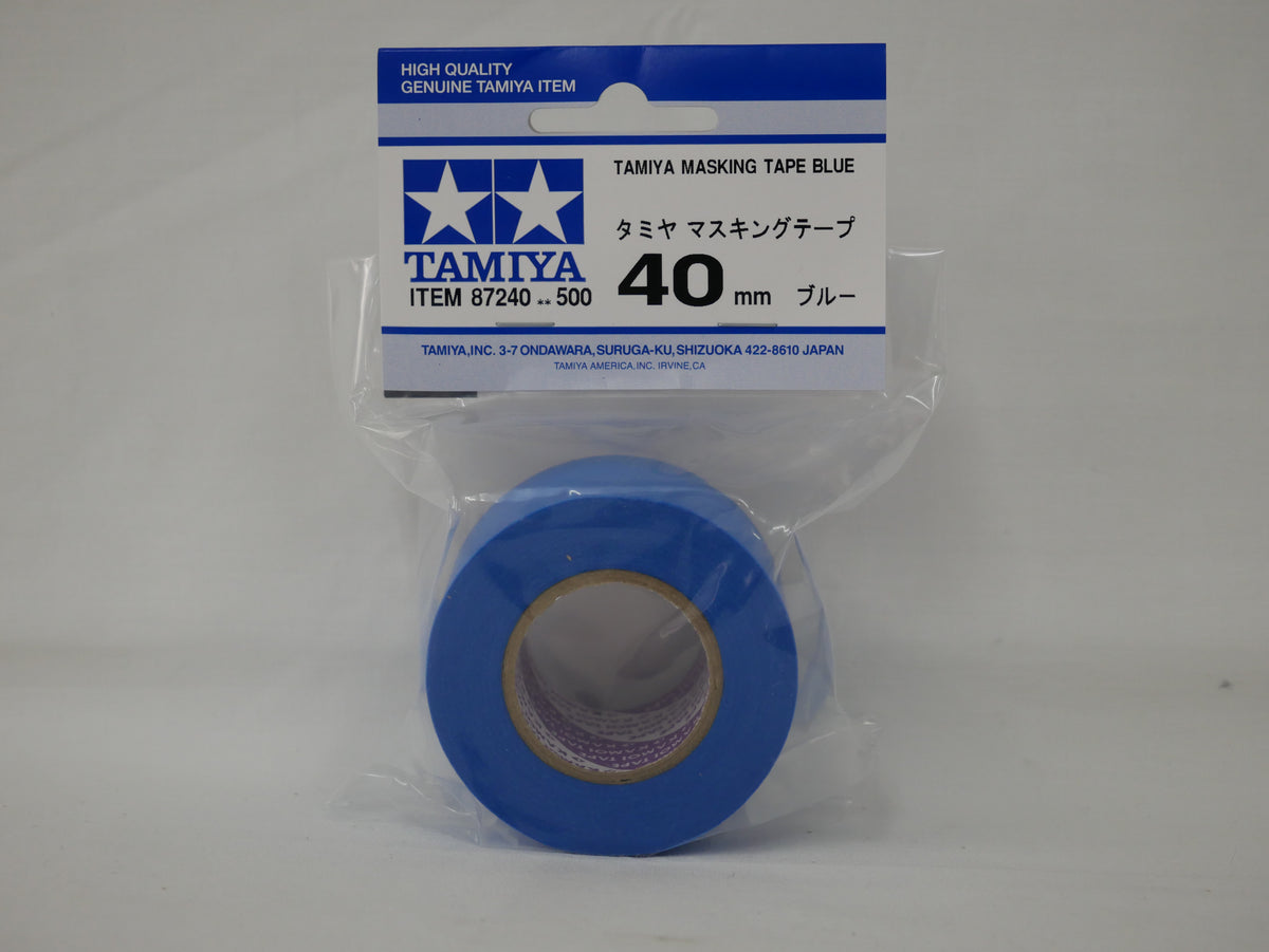 Tamiya Plastic Scale Modelling Highly Adhesive 40mm Masking Tape 18m Roll - 87240