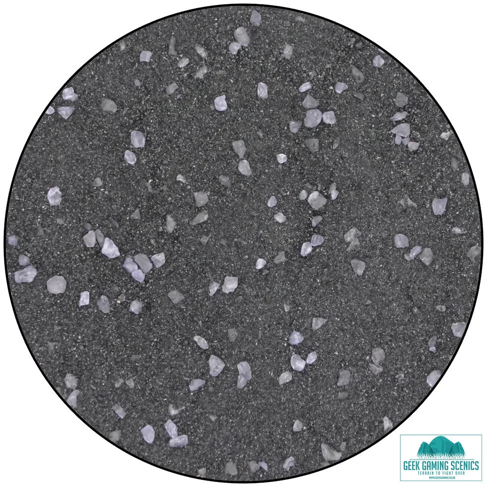 Geek Gaming Scenics Base Ready Grimdark Tomb World (Violet) - GGS-BR-GRIMVIOLET