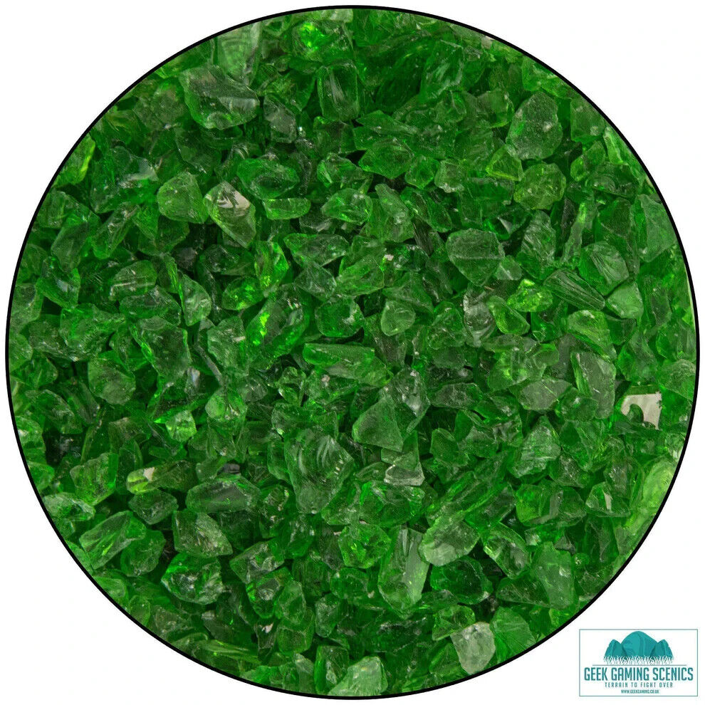 Geek Gaming Scenics Weird Crystals Large Dark Green - GGS-GREENCRYSTALSLARGE