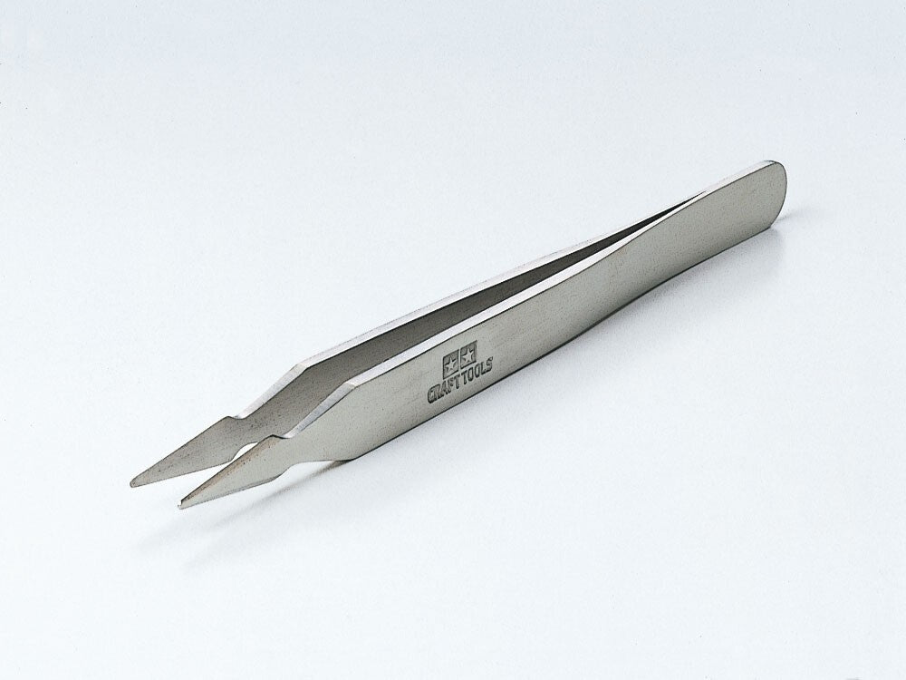 Tamiya Craft Tools Series 52 Precision Stainless Steel Decal Tweezers - 74052