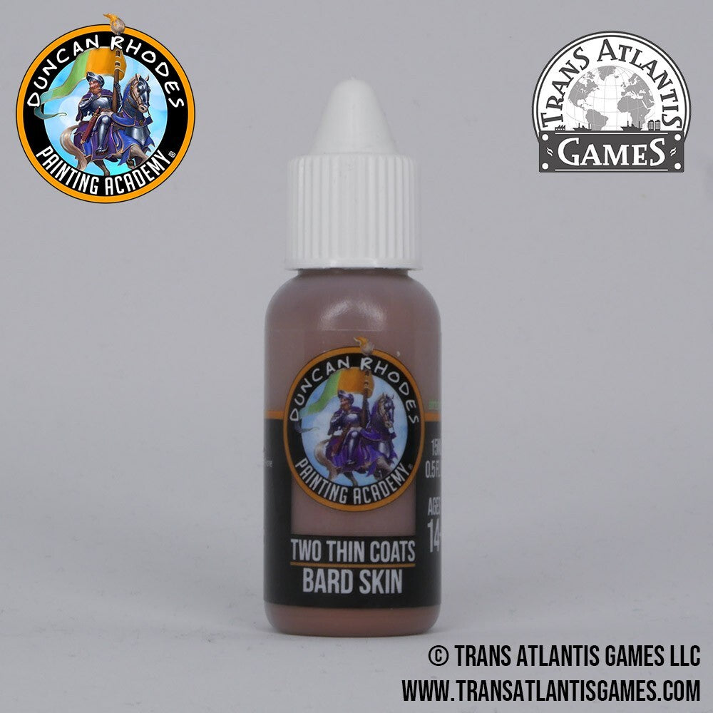 Duncan Rhodes Painting Academy 'Two Thin Coats' Bard Skin 15ml Bottle - 10099
