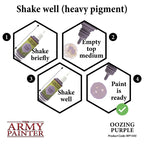 The Army Painter Acrylic Warpaints Oozing Purple 18ml Dropper Bottle - WP1445
