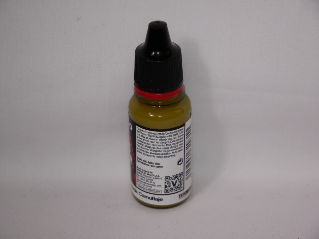 Vallejo Game Color Acrylic Camouflage Green 18ml/0.6 fl oz Dropper Bottle 72.031