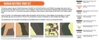Hataka Orange Line Lacquer Based Formula Iranian Air Force Paint Set (HTK-CS119)