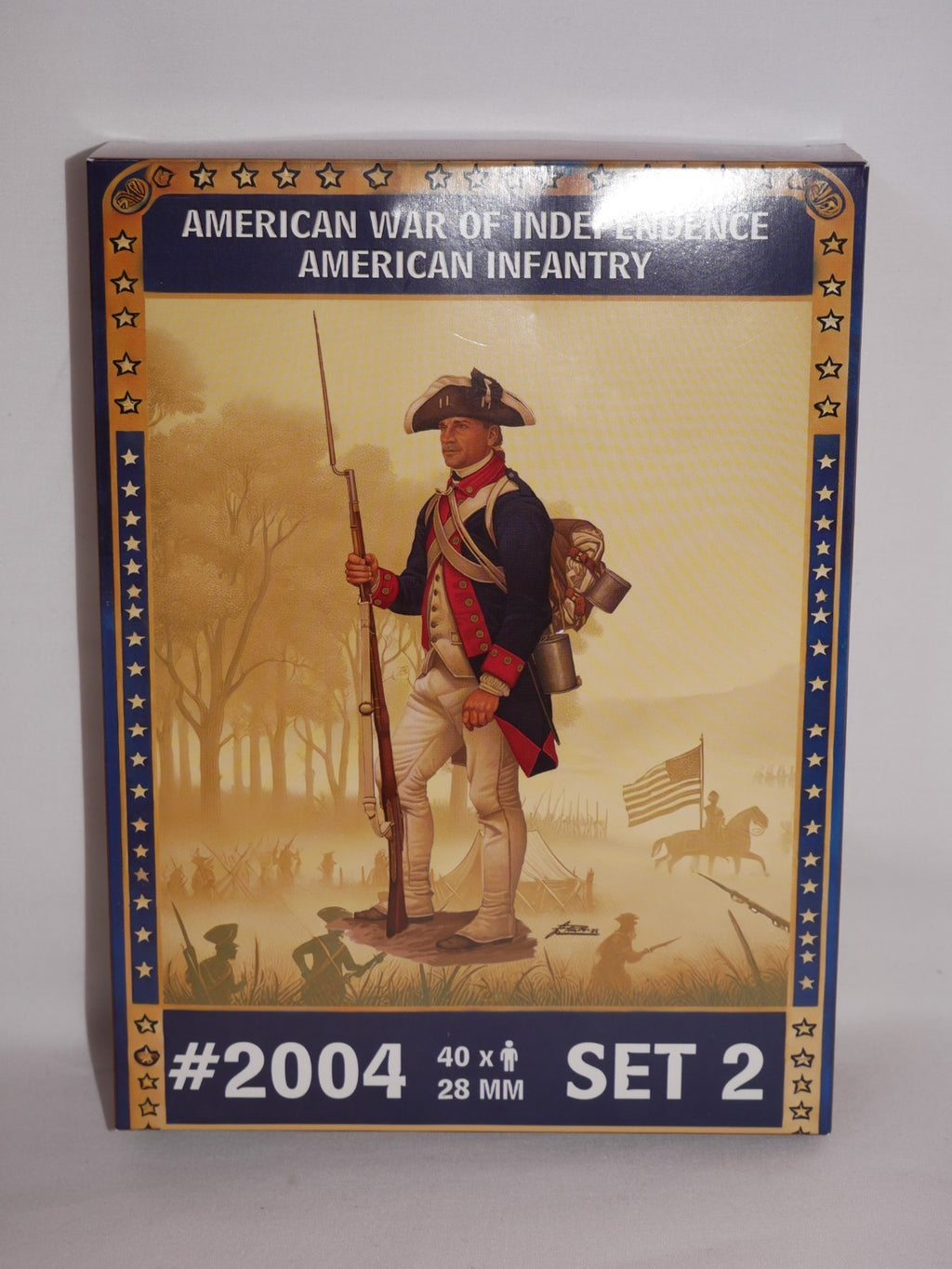 Hat Industrie 1:56 American War Of Independence American Infantry Set 2 - 2004