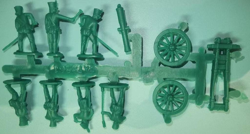 Hat Industrie 1:72 Scale 1805 Napoleonic Russian Foot Artillery With (1/2 pud) 20lb Unicorn Gun - 8361