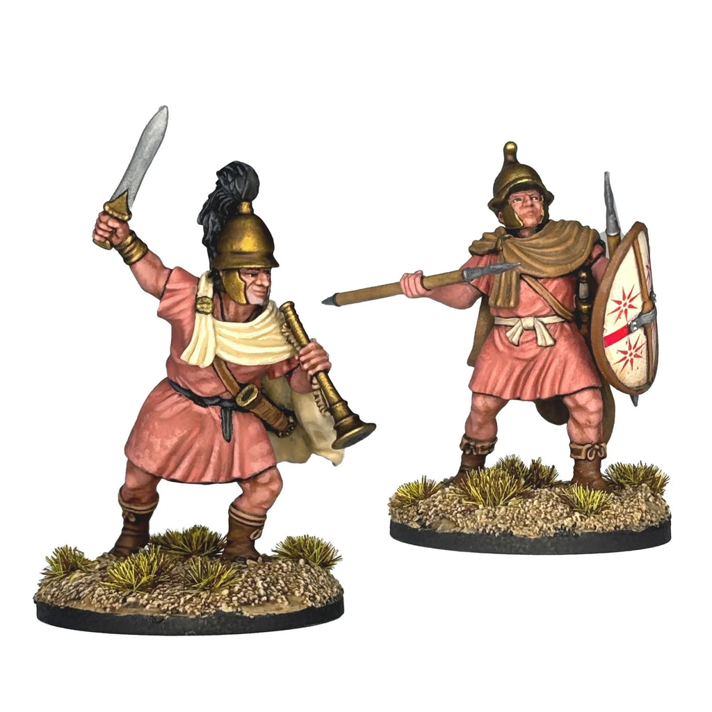 Victrix Greek And Persian Wars 28mm Hard Plastic Thureophoroi Models - VXA051