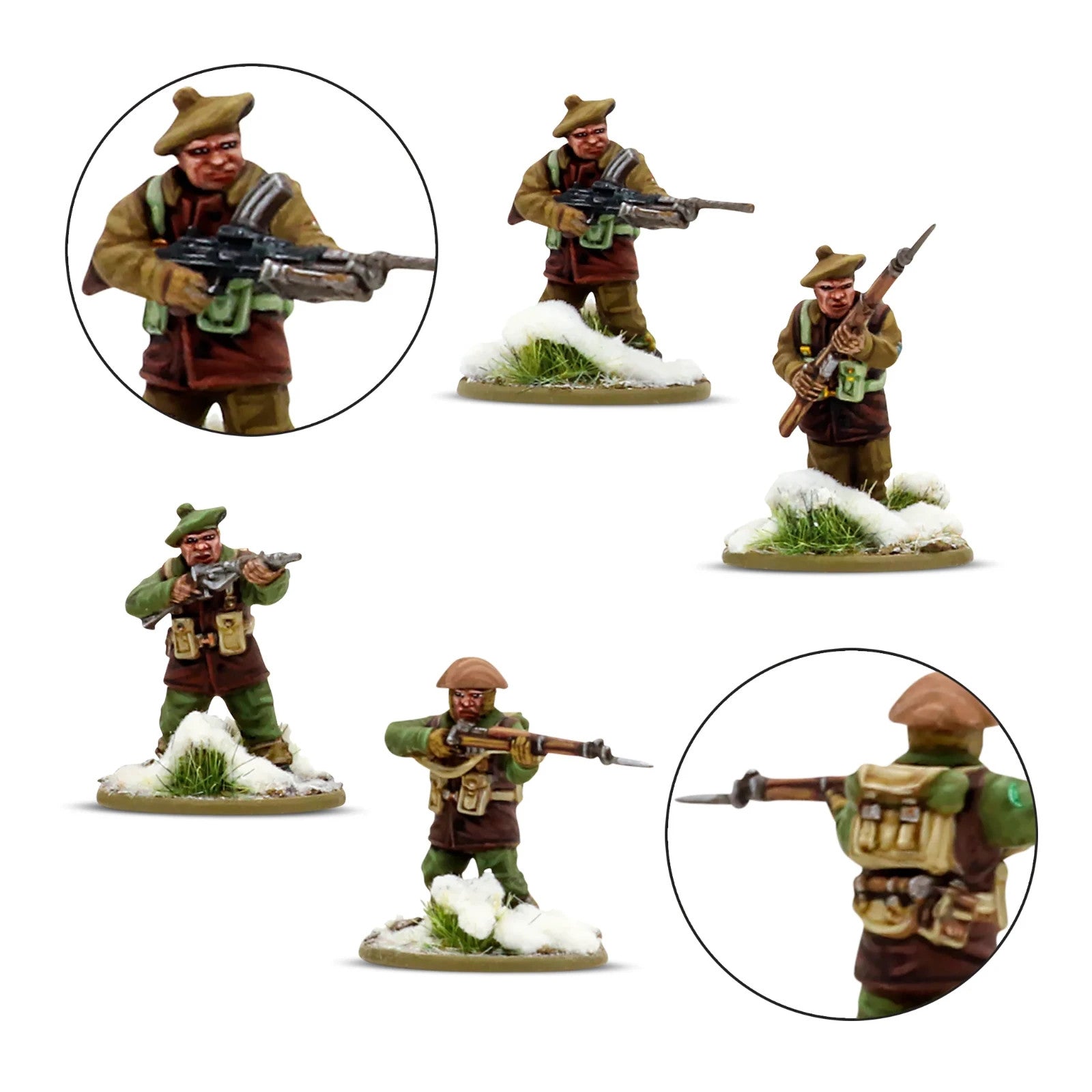 Warlord Games Bolt Action 1:56 British & Canadian Infantry (Winter) - 402011027