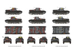 Academy 1:35 Scale WW2 German Panzer 1 Ausf.B & Motorcycle Skill Level 4 - 13556