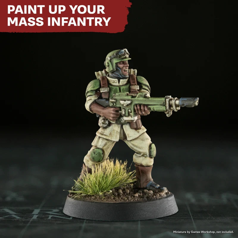 The Army Painter Fanatic Field Gear Green Combat Se7ens Army Paint Set - WP8119