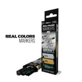 AK Interactive Real Color Markers WWII Axis Aircraft Squiggle Camo Colors RCM111