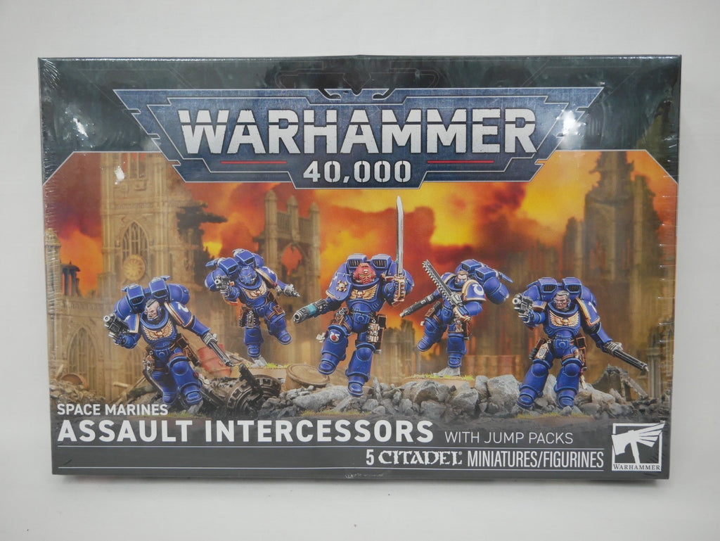Games Workshop Warhammer 40K Space Marines Jump Pack Assault Intercessors - (48-75)