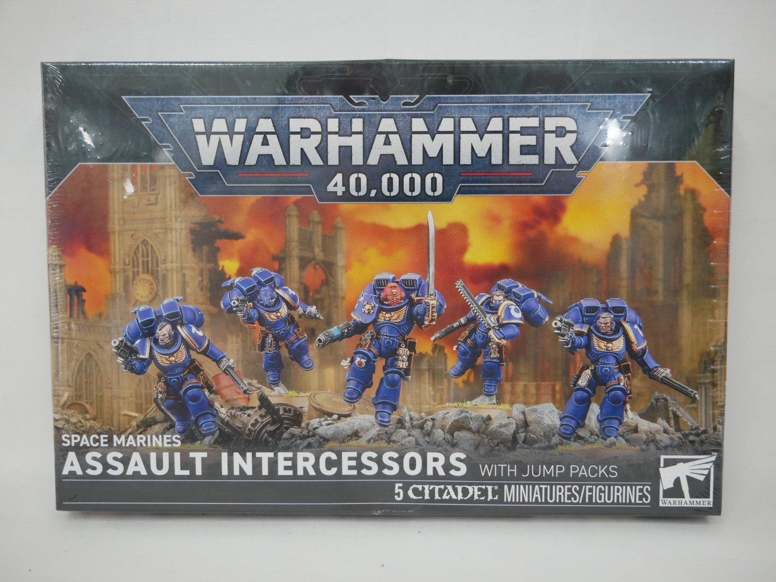 Games Workshop Warhammer 40K Space Marines Jump Pack Assault Intercessors - (48-75)