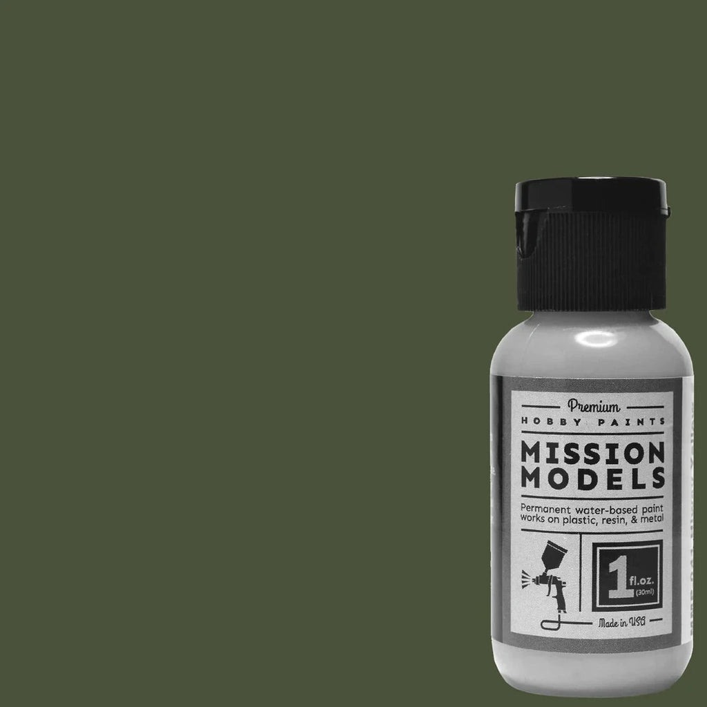 Mission Models Hobby Paints Russian Dark Olive FS 34102 30ml Bottle (MMP - 028)