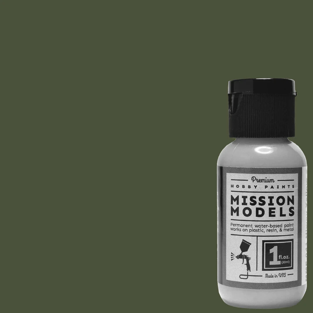 Mission Models Hobby Paints Russian Dark Olive FS 34102 30ml Bottle (MMP - 028)