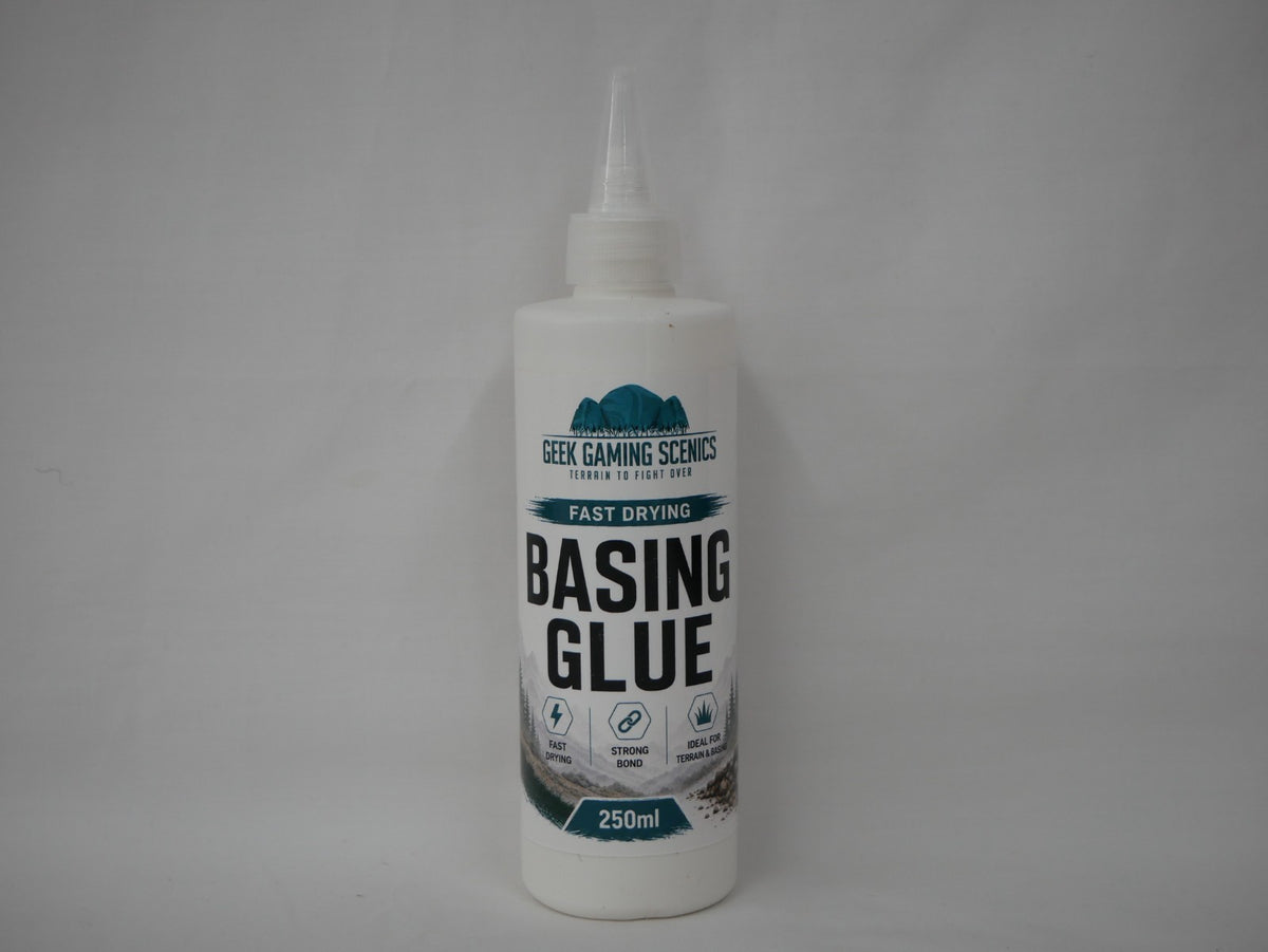 Geek Gaming Scenics Fast Drying Model Basing Glue 250ml Bottle - GGS-BASINGGLUE250