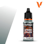 Vallejo Xpress Color Acrylics Templar White 18ml/0.6 fl oz Dropper Bottle 72.401