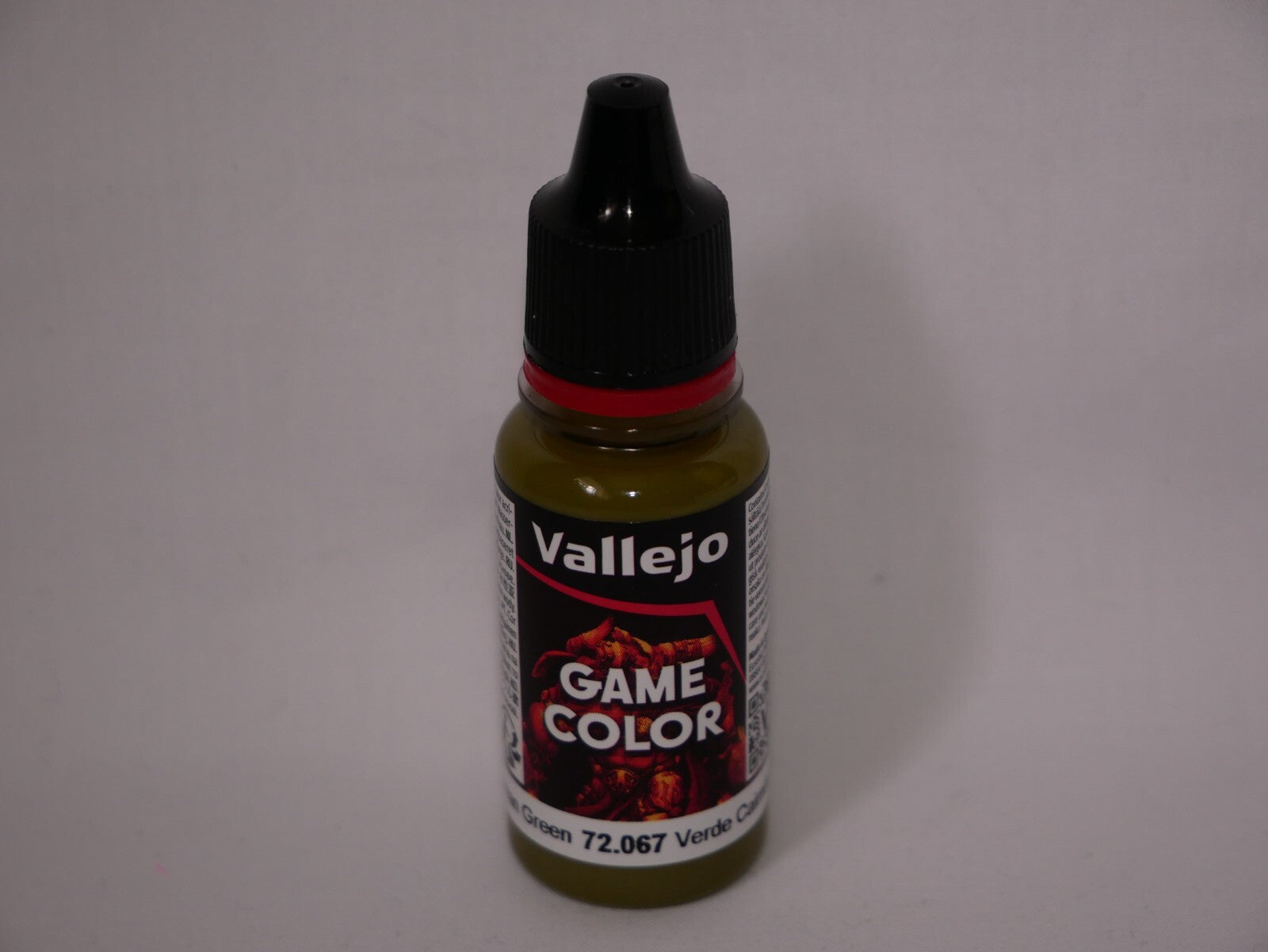 Vallejo Game Color Acrylics Cayman Green 18ml/0.6 fl oz Dropper Bottle - 72.067