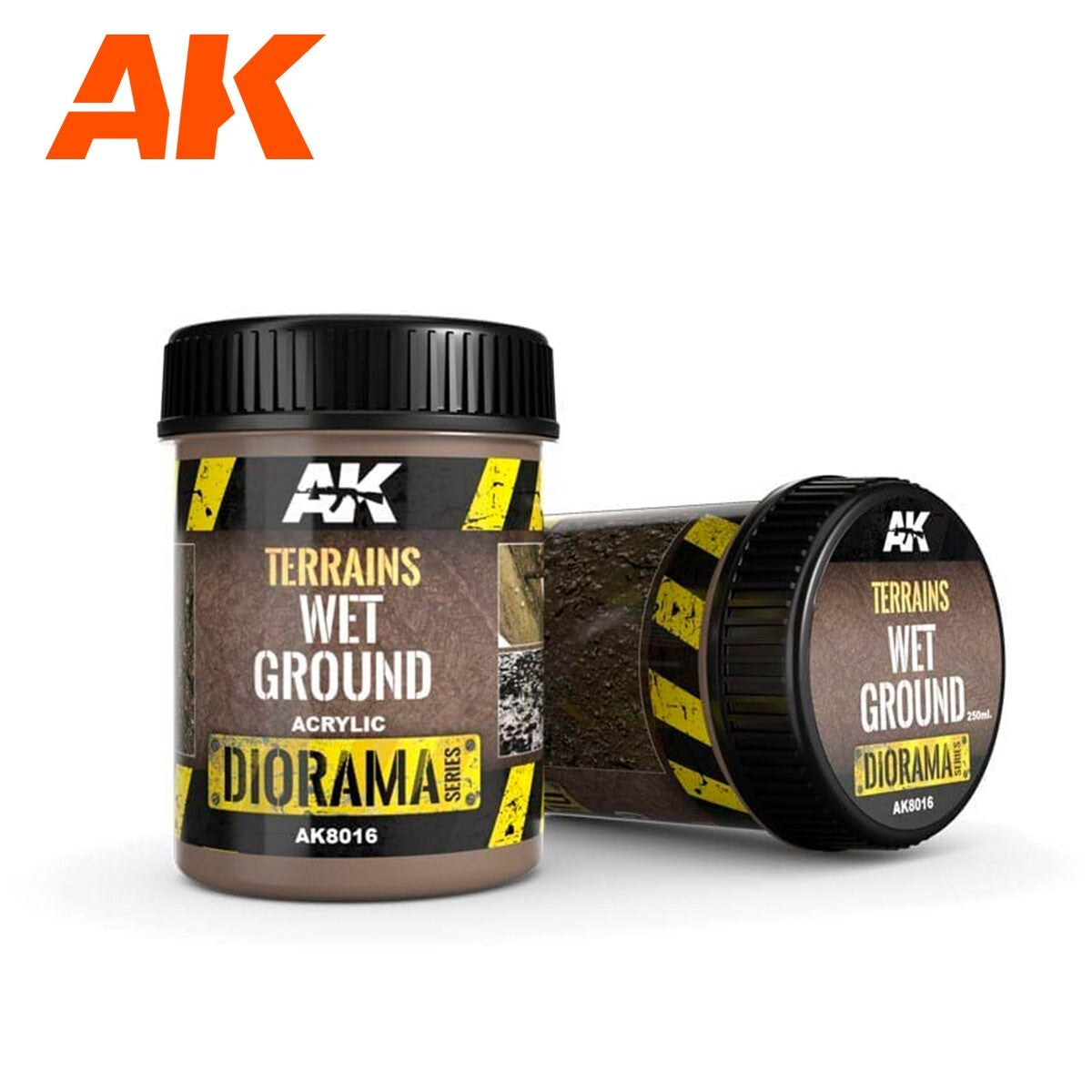 AK Interactive Diorama Series Terrains Wet Ground Acrylic 250ml Tub AK8016