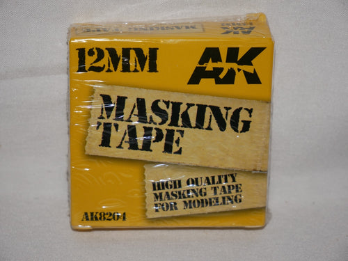 AK Interactive High Quality Smooth Rice Paper Masking Tape (12mm x 20m) - AK8204