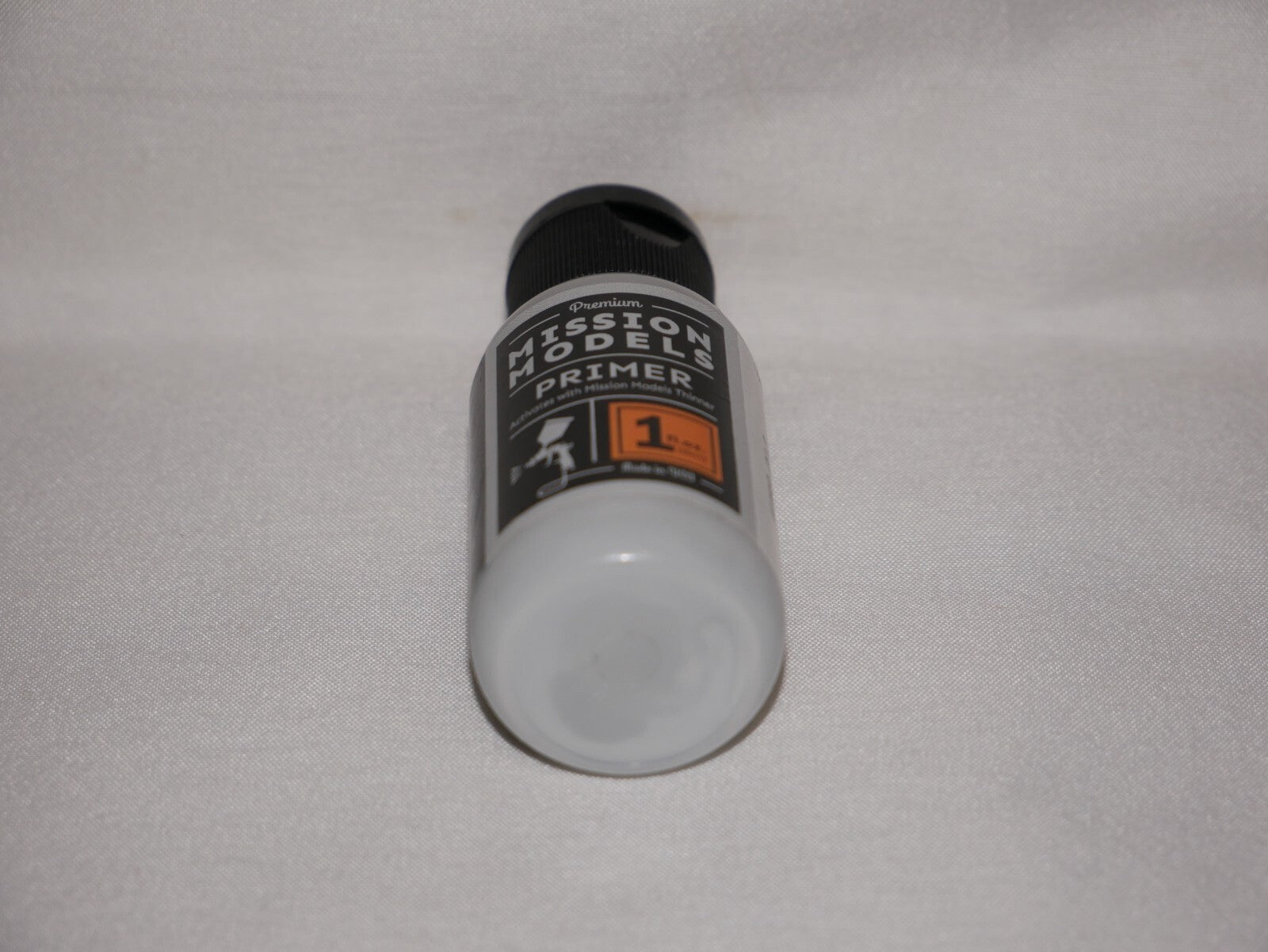 Mission Models Premium Hobby Paints Grey Primer 30ml / 1 fl oz Bottle MMS - 003