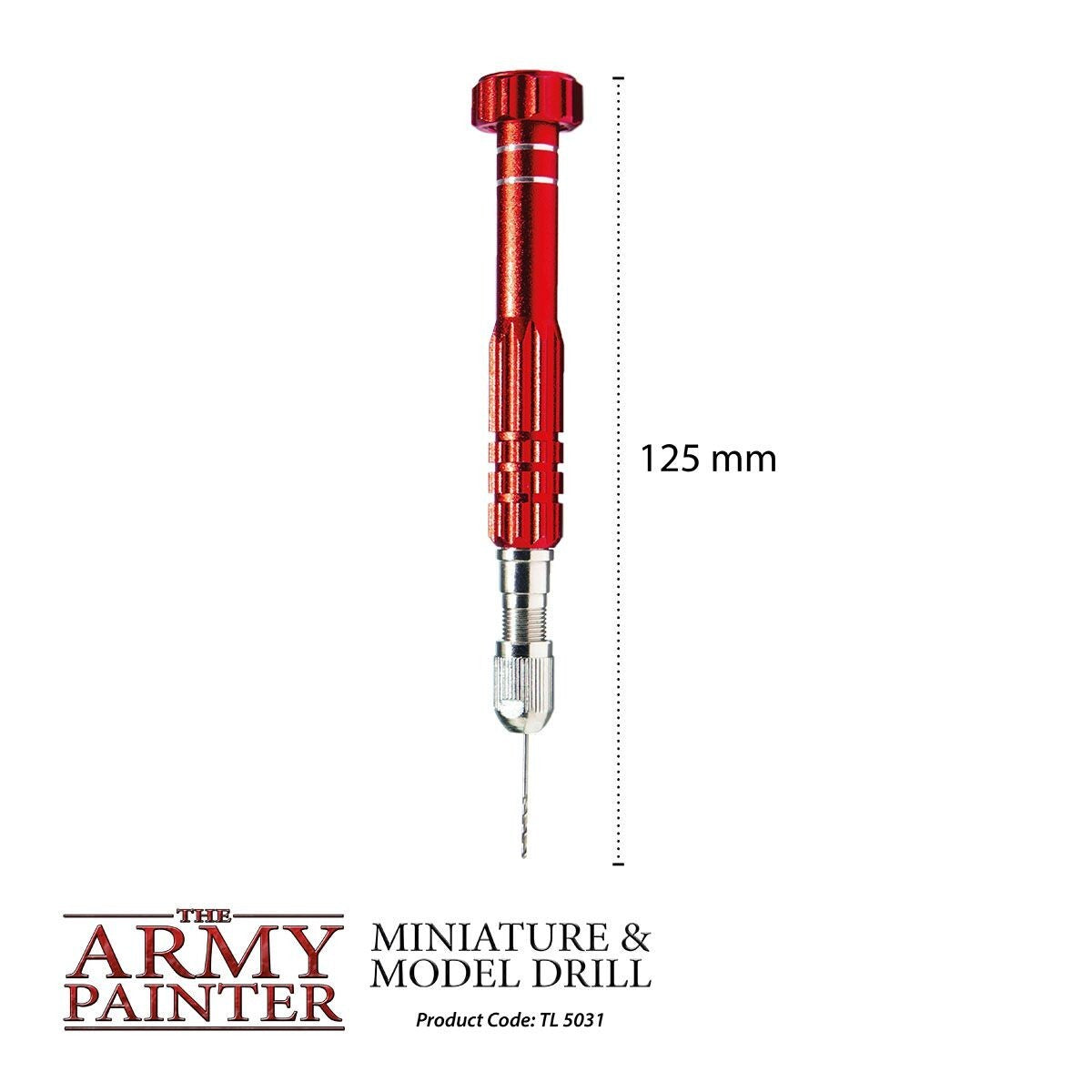 The Army Painter Miniature & Model Hand Drill (Inc 3 Drill bits) TL5031