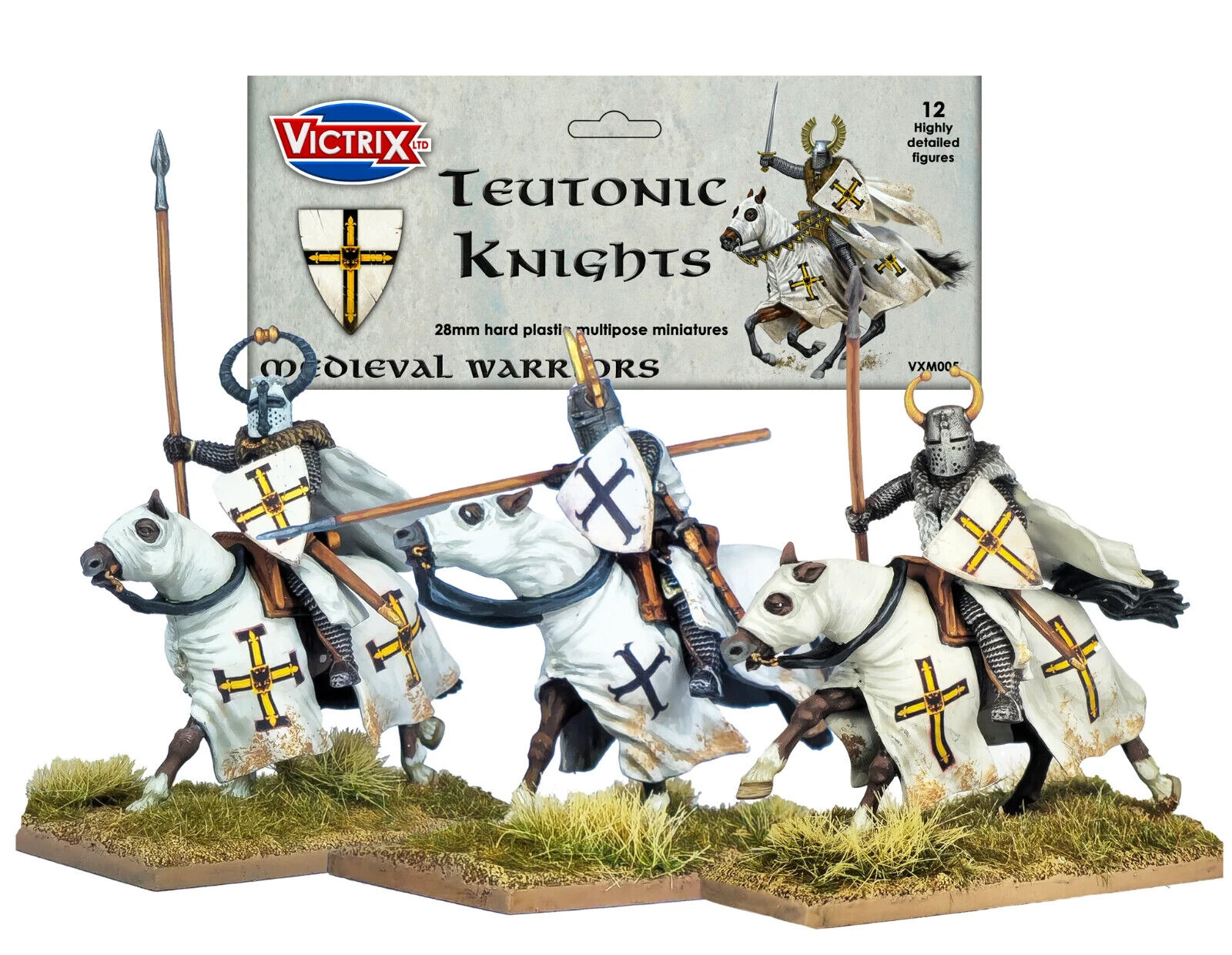 Victrix Medieval Knights 28mm Hard Plastic Teutonic Knights (Ordensstaat) VXM005
