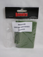 Renedra Limited Generic Scenery & Bases 50 x 100mm Bases 4 Per Pack - RN50100