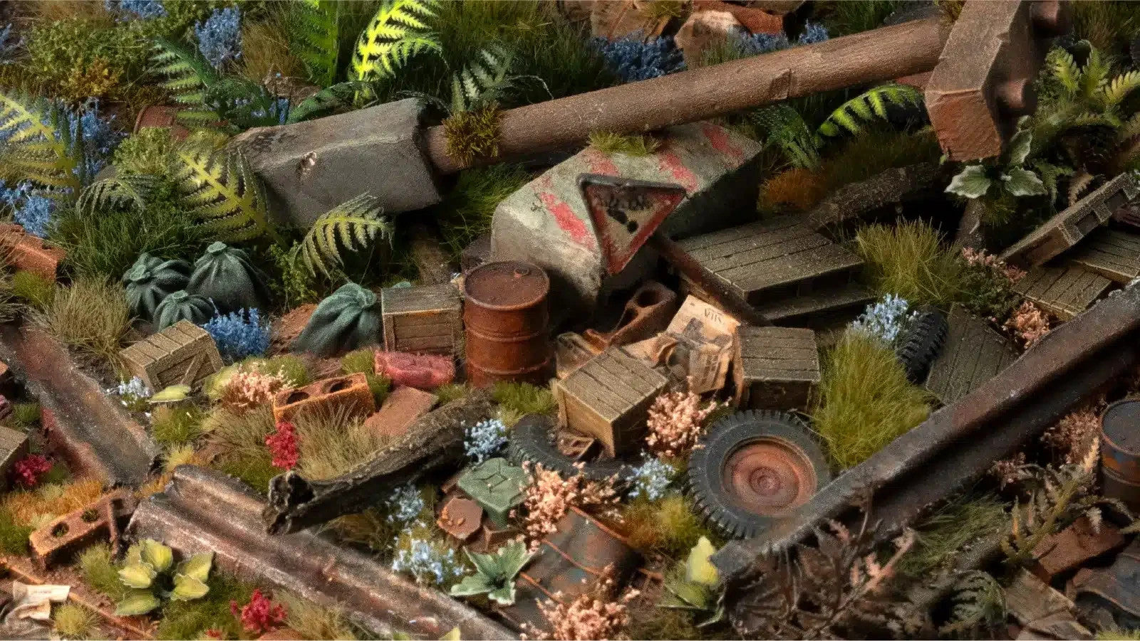 Gamers Grass Basing Bits Urban Warfare For Wargaming Miniature Bases - GGBB-UW