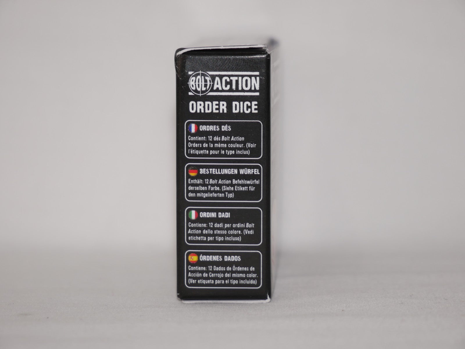 Warlord Games Bolt Action 1:56 Scale 12x White Coloured Order Dice - (402616012)