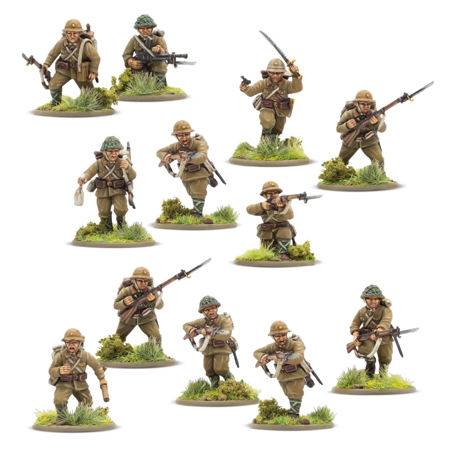 Warlord Game Bolt Action 1:56 Scale WWII Island Assault Starter Set- 401510008