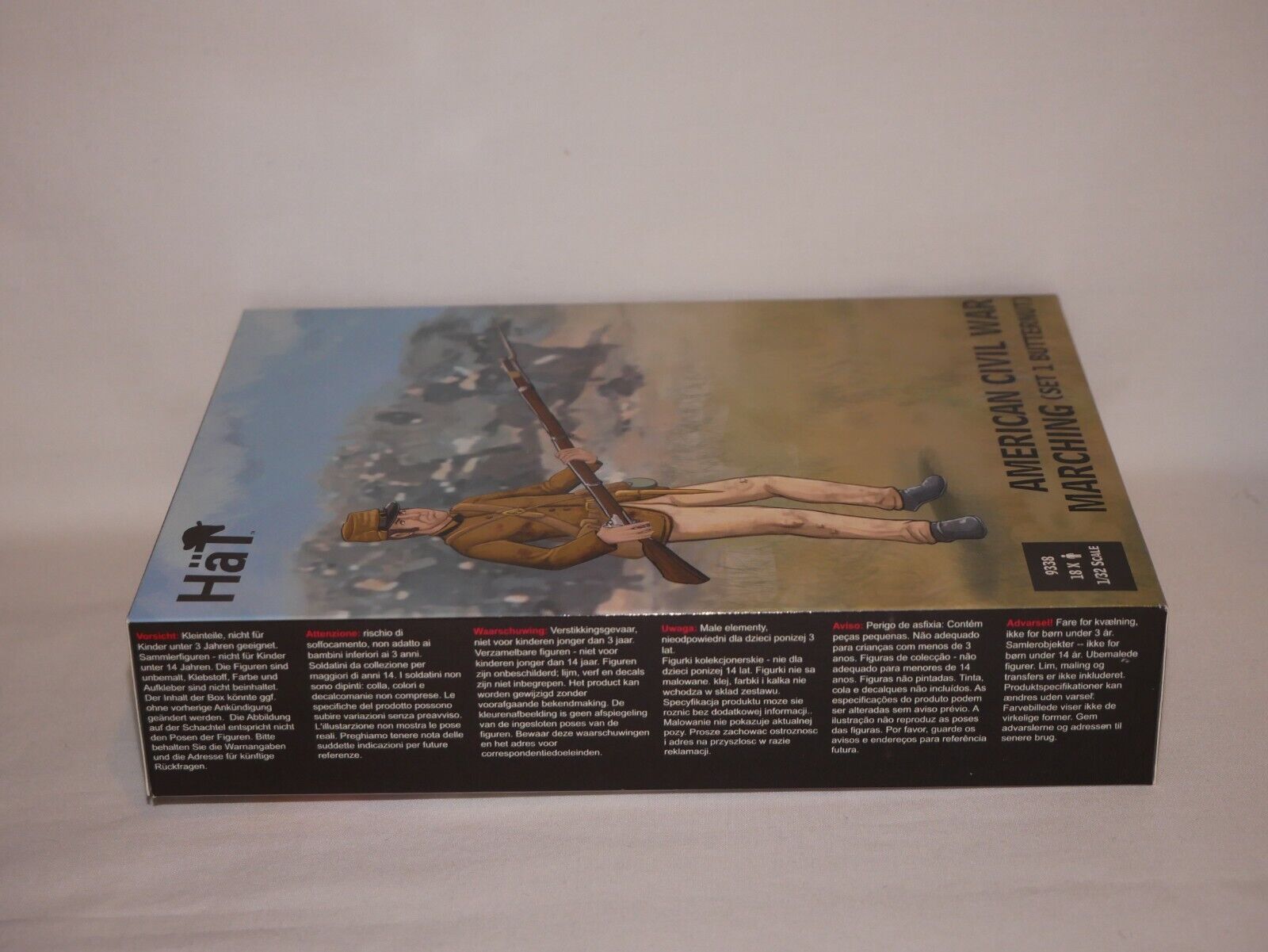 Hat Industrie 1:32 Scale American Civil War Marching (Set 1 Butternut) - 9338