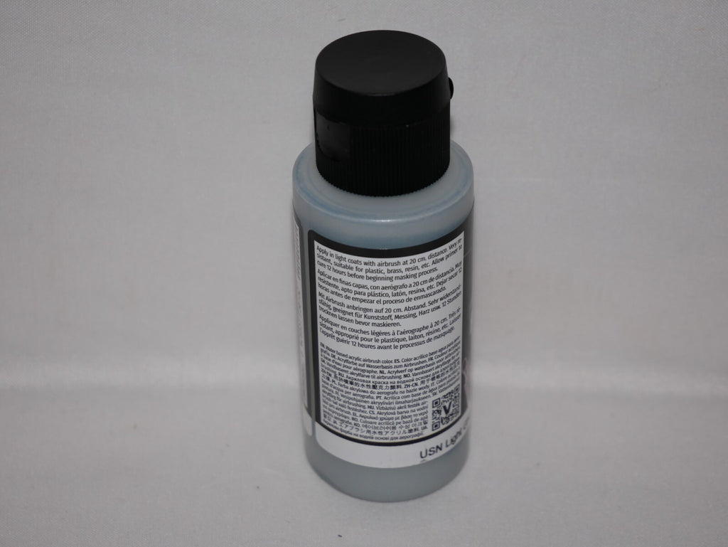 Vallejo Polyurethane Surface Primer USN Light Ghost Grey 60ml Bottle - 73.615
