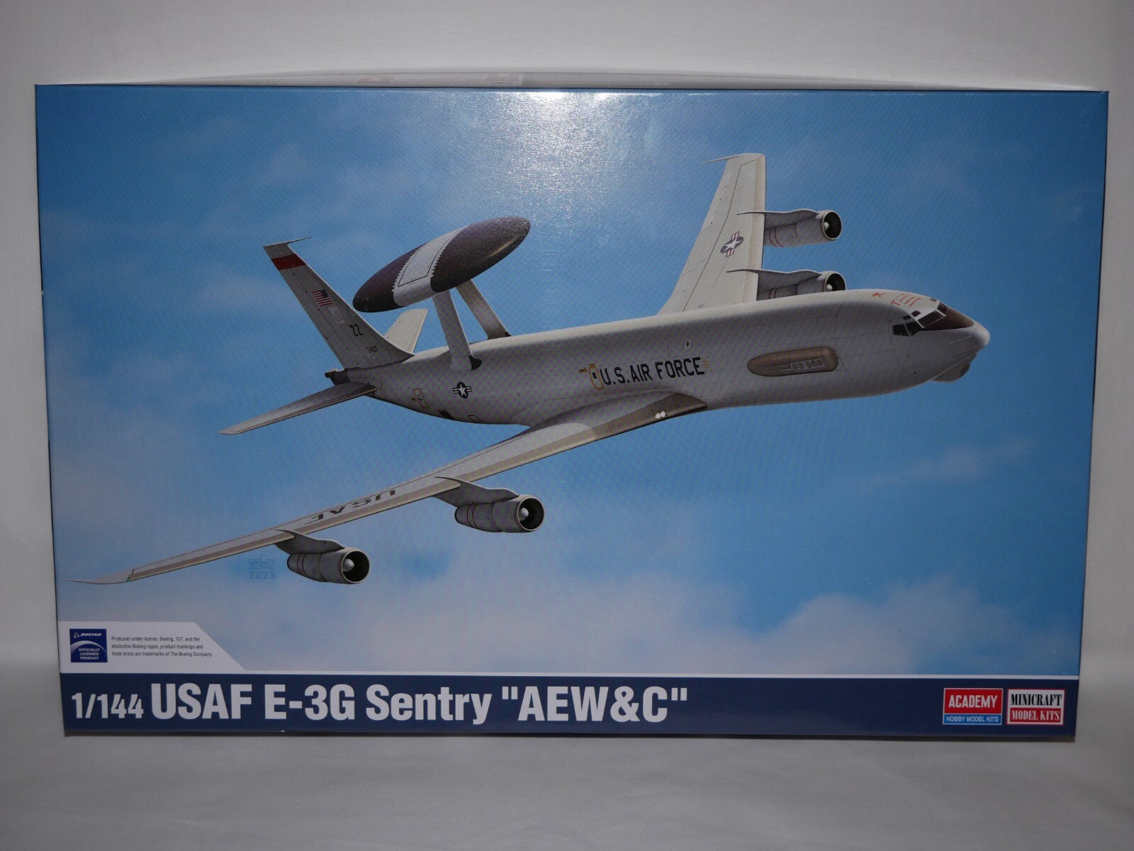Academy Model Kits 1:144 USAF Boeing E-3G Sentry "AEW&C" Skill Level 4 - 12629