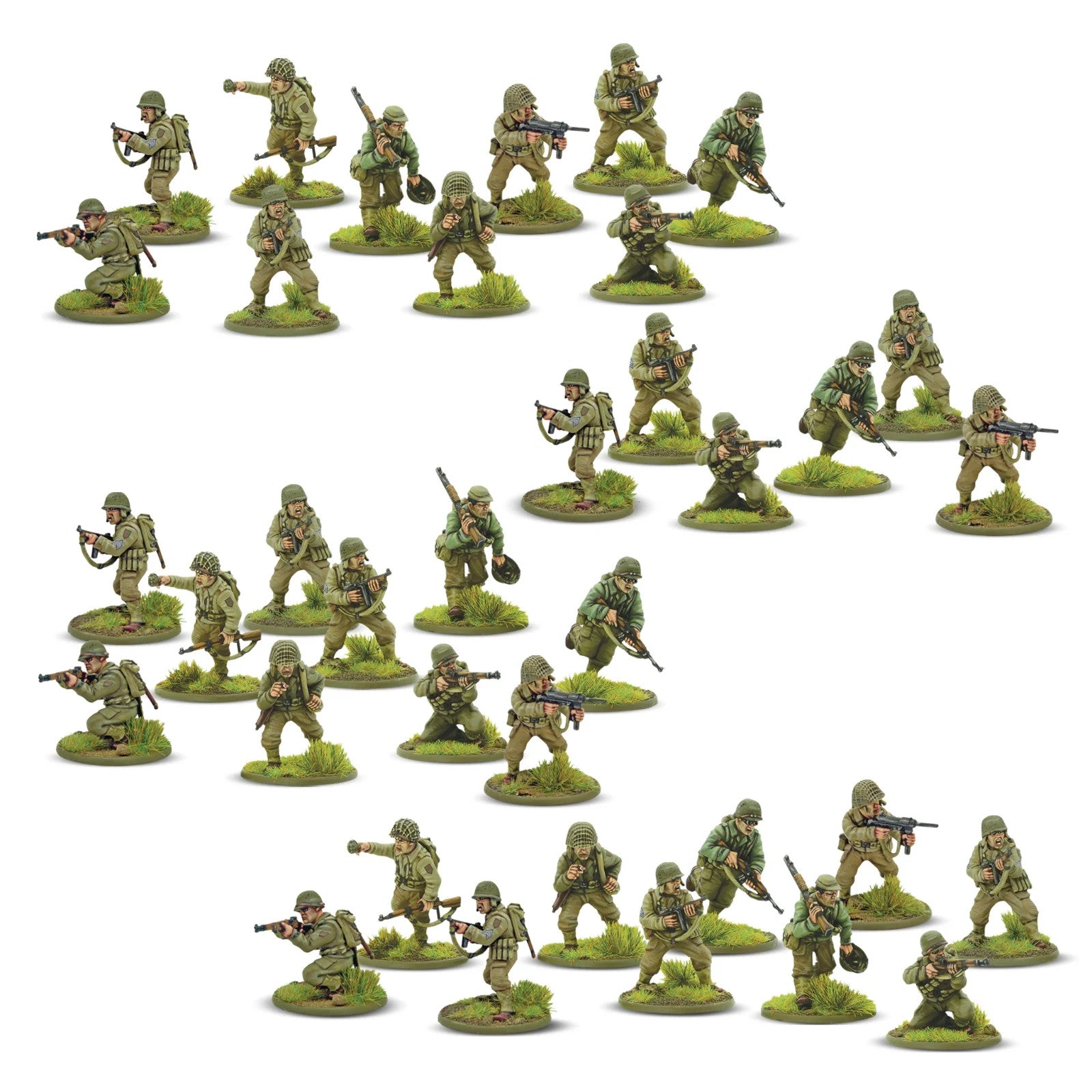 Warlord Games Bolt Action 1:56 Stars And Stripes US Starter Army Set - 402013056