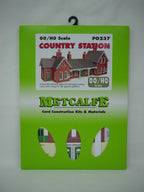 Metcalfe Card Construction Kits & Materials OO/HO Scale Country Station - PO237